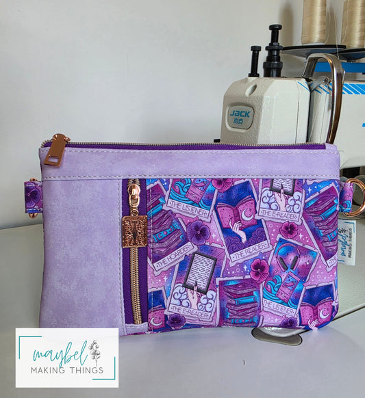 The Zippy - Tarot Tomes w/crossbody strap (In Stock)