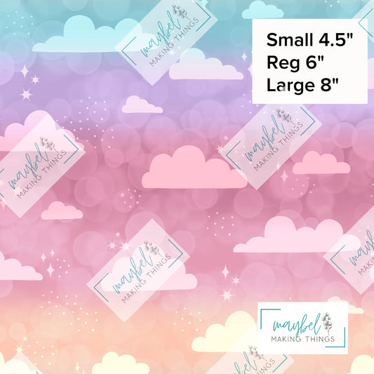 Sparkle Clouds Coordinate - Pre-Order Round 10 Pretty Wild Things and Paperbacks October 2026